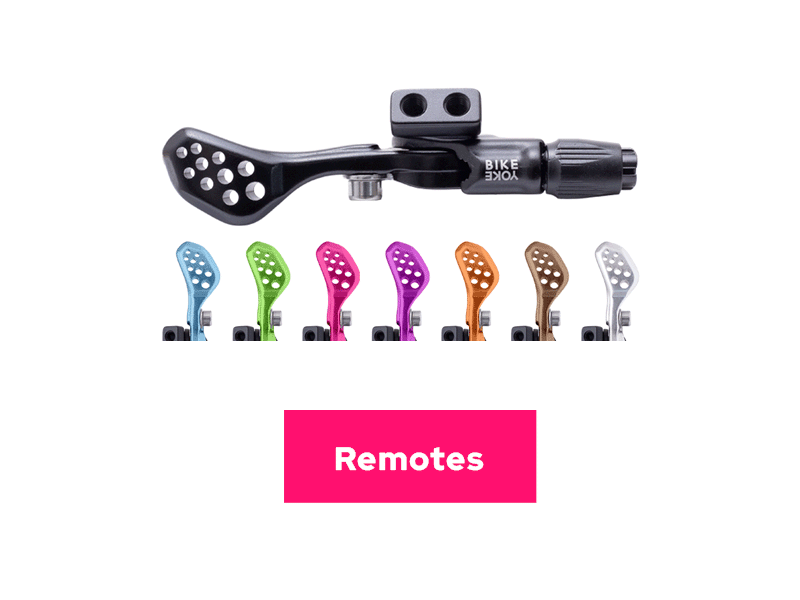 BikeYoke remotes and adapters ensure smooth operation of your BikeYoke remotes and adapters ensure smooth operation of your